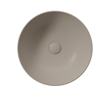 COLOR ELEMENTS Ø42 - Countertop round ceramic washbasin by GSI ceramica - view 3